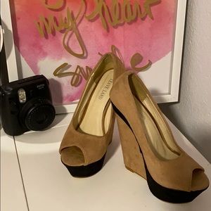 5 inches wedge heels